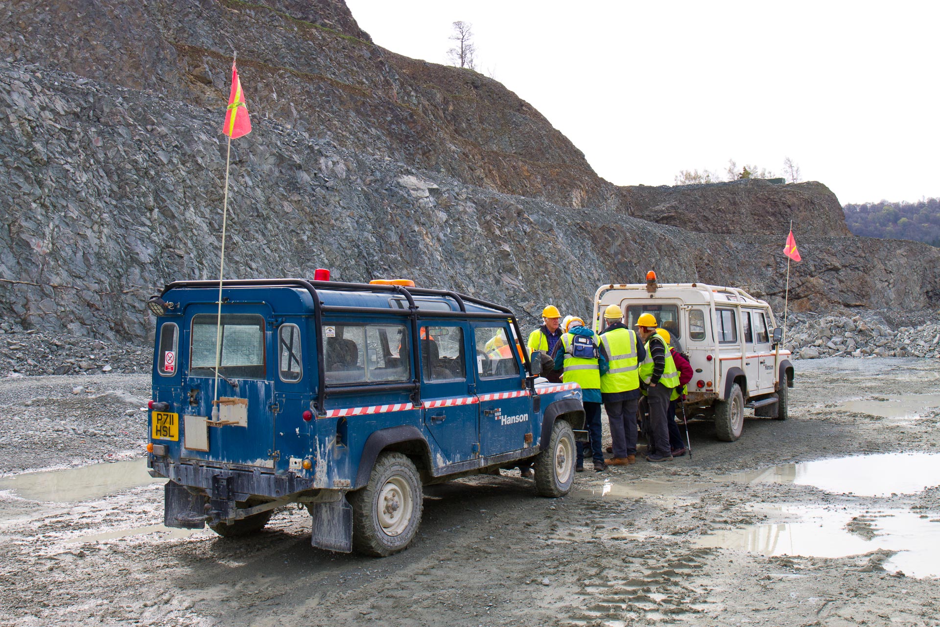 Visit to Criggion Quarry 2018