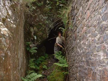 Lower adit, Temple Mine