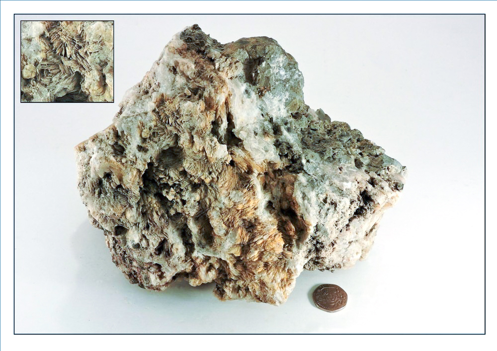 Baryte, Gorn mine. (CWO)