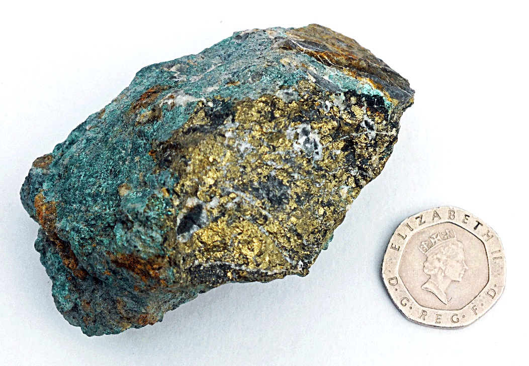 Chalcopyrite, Geufron. (CWO)