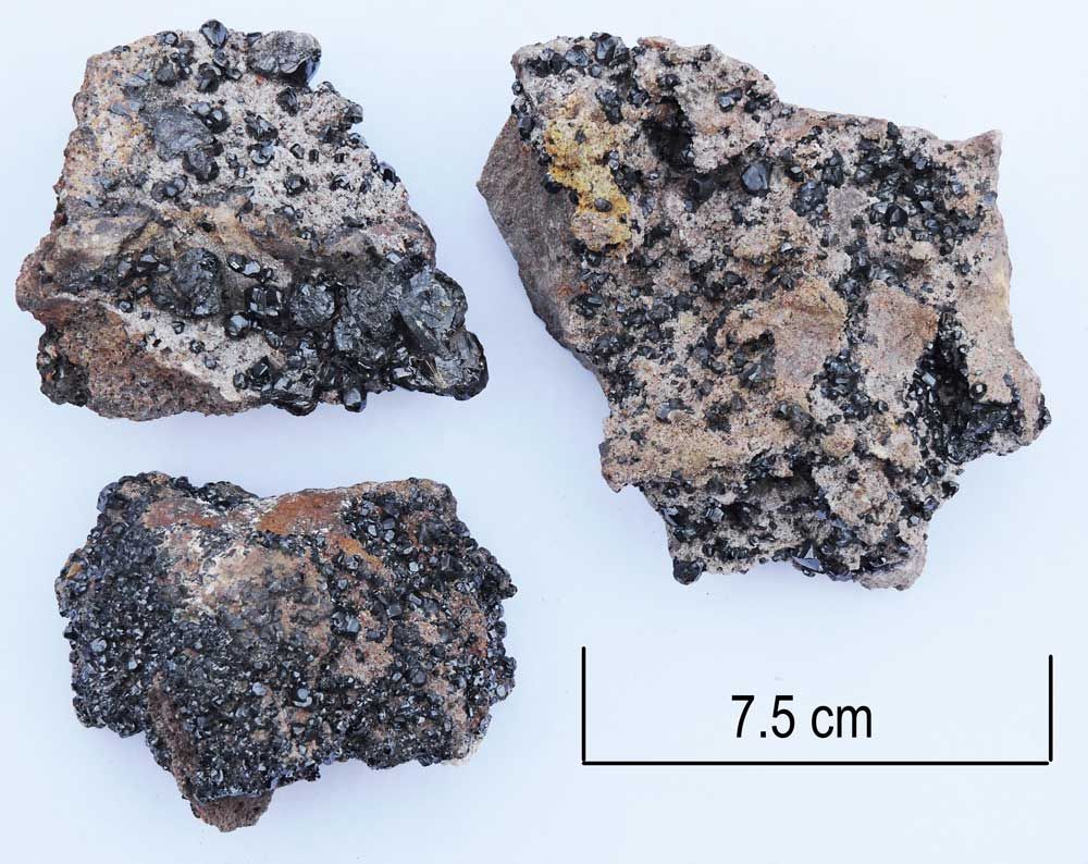 Sphalerite, Driggeth.