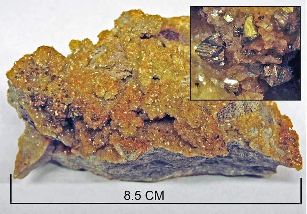 Chalcopyrite, Kellingly mine.