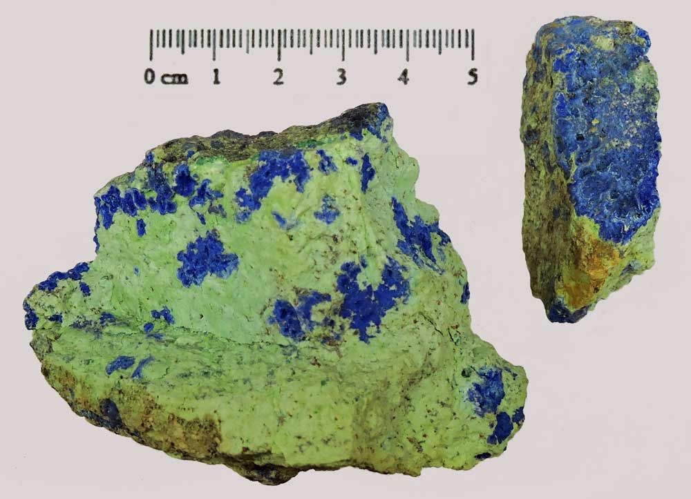 Azurite, Burra Burra.