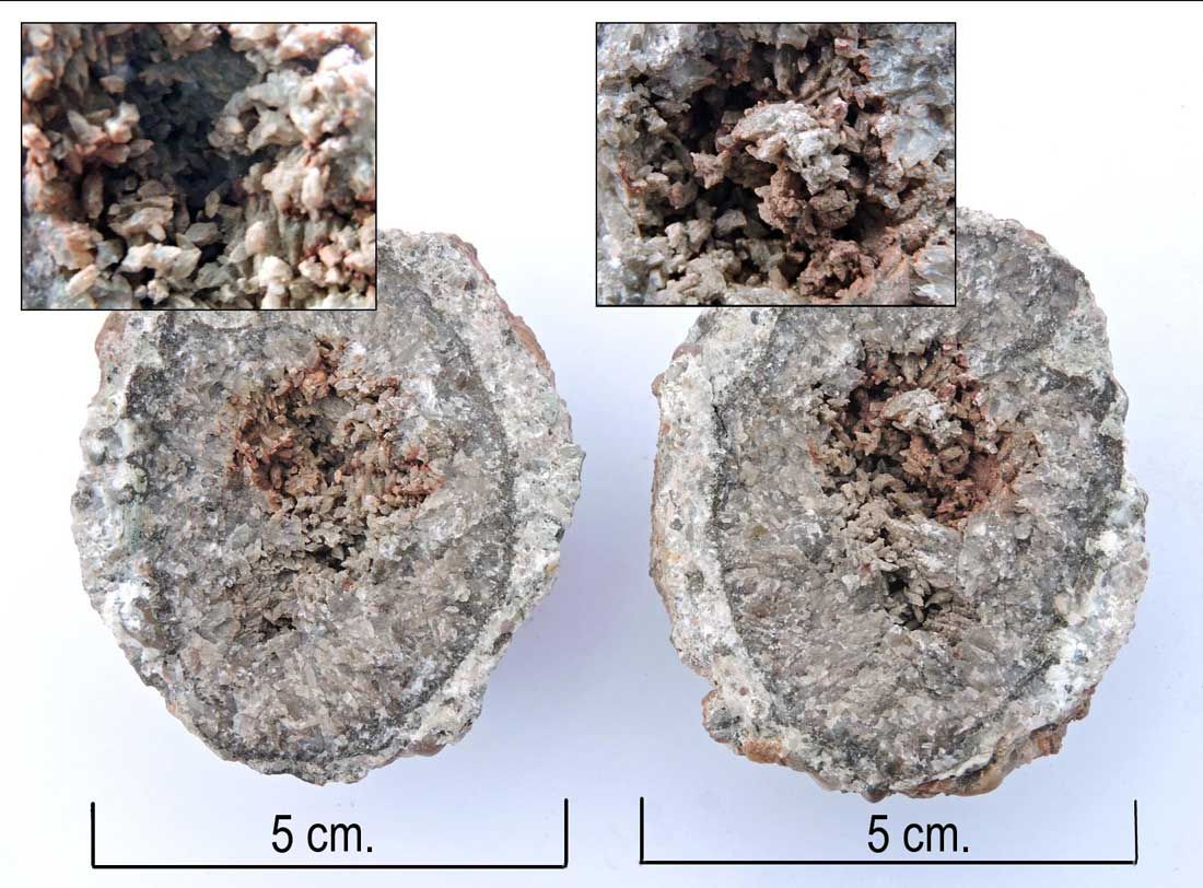 Calcite geode, Bridgenorth.