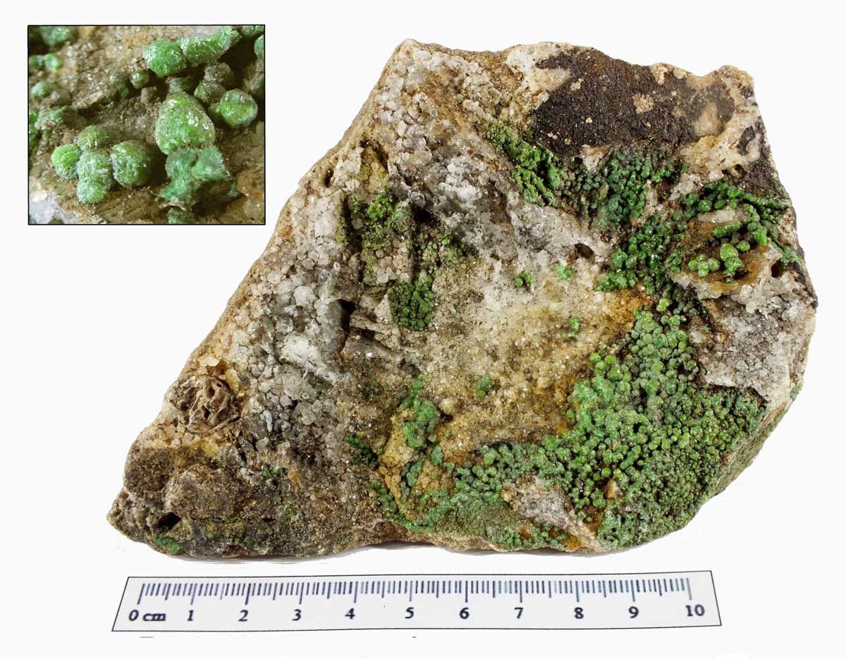 Pyromorphite, Aberdaunant. (CWO)