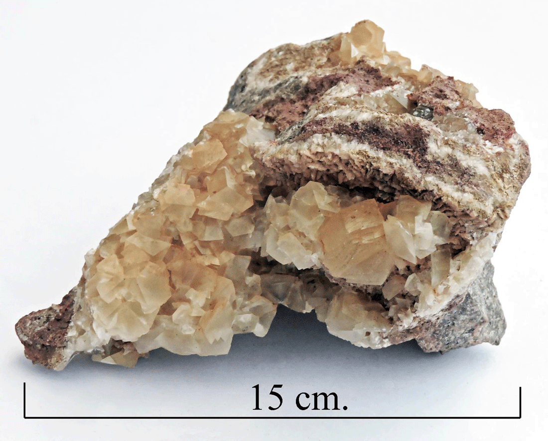 Calcite.  Ton Mawr quarry.