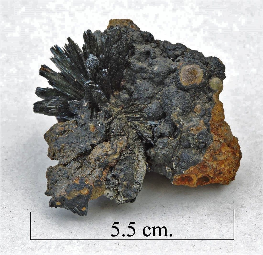 Vivianite, Ukraine.