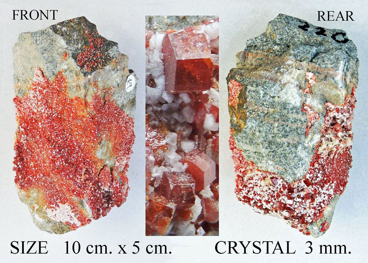 Vanadinite, Arizona.