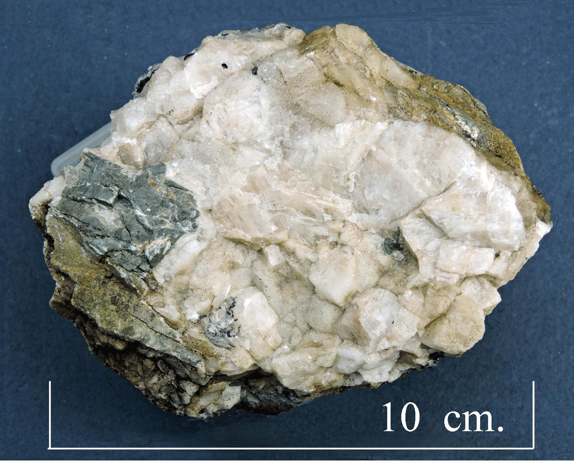 Ferroan Dolomite,Dylife. (CWO)