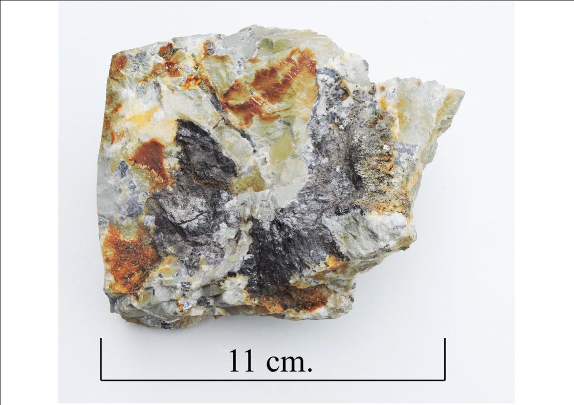 Sphalerite, Dylife mine. (CWO)