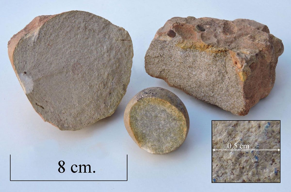 Sandstone nodules.( concretions ).