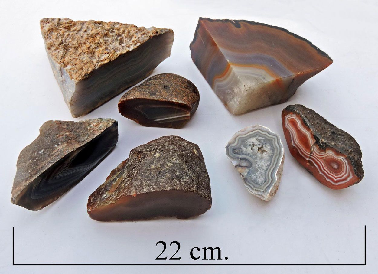 Australian agates.