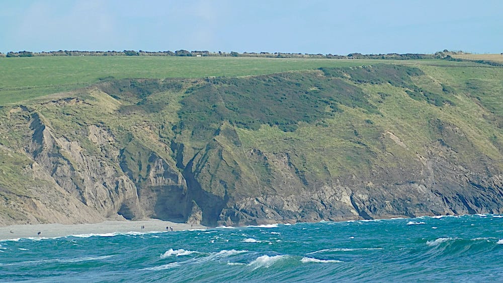 Eastern end of Aberdaron Beach